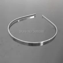 100 шт DIY пустая повязка на голову металлическая 5 мм заколка для волос аксессуары DIY ремесла партия изгиб конец