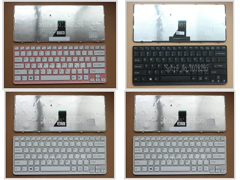 

100% NEW laptop Keyboard For Sony SVE14 SVE141SVE1412S7C SVE1412S6C white US Teclado