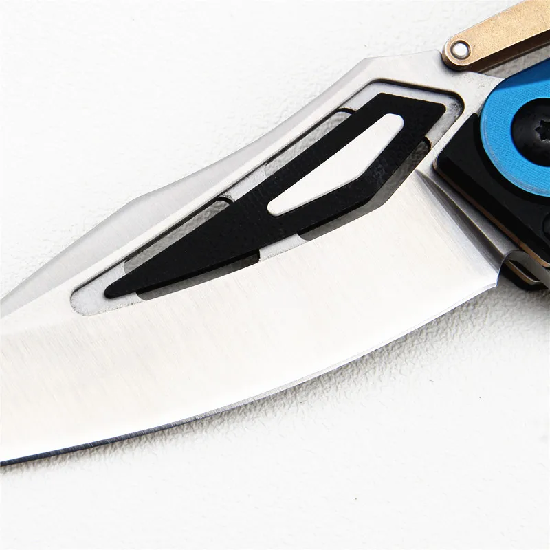 2020 New Free Shipping High Quality Tactical Folding Knife G10 Steel Handle Outdoor Survival Camping Combat Hunting Knives Tools