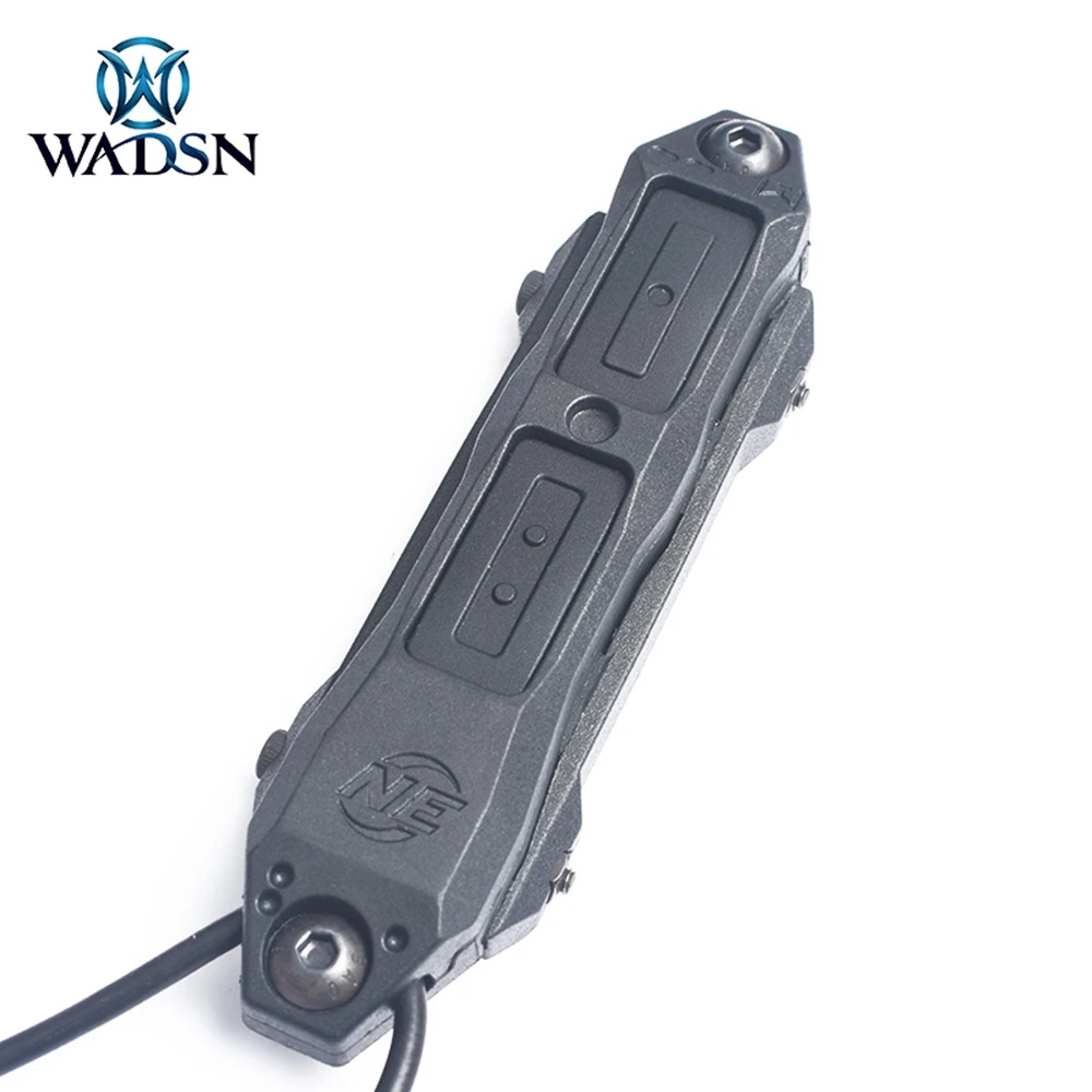 WADSN страйкбол дистанционный двойной переключатель 2,5 мм аудио коаксиальный штекер тактическая усиленная подушечка давления для WMX-200 факелы PEQ 15/M3X NE04058