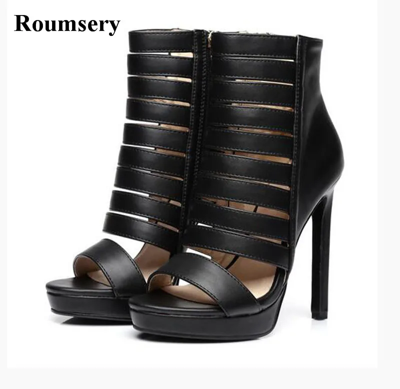 gladiator sandals with toe strap