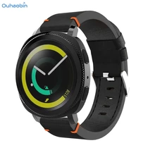 Ouhaobin умные аксессуары модные роскошные кожаные часы ремешок сменный Браслет для часов Ремешок для samsung gear Спортивные ремни Nov20