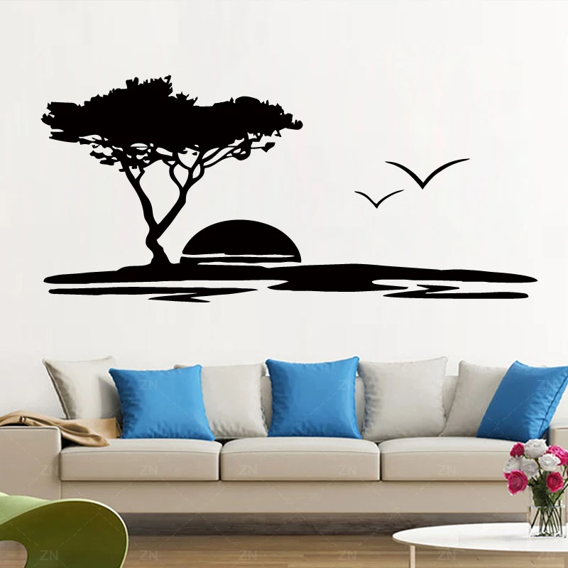 Removable Tree Wall Stickers Art Decal Home Decor Self-Adhesive Waterproof Removable Tree Wall Stickers Art Decal Home Decor Self-Adhesive Waterproof