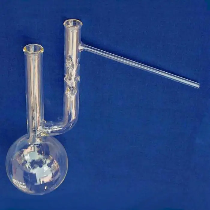 

500ml to 3000ml Distilling Flask Round bottom fractionating flask with thorn tube for lab laboratory boiling lab supplies