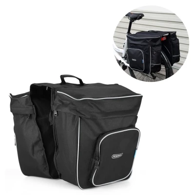 Top Roswheel 30L Bicycle Bag 600D Polyester Waterproof Tearproof Bike Bag Panniers Bike Rear Seat Double Panniers Pack 2 Top Roswheel 30L Bicycle Bag 600D Polyester Waterproof Tearproof Bike Bag Panniers Bike Rear Seat Double Panniers Pack 2