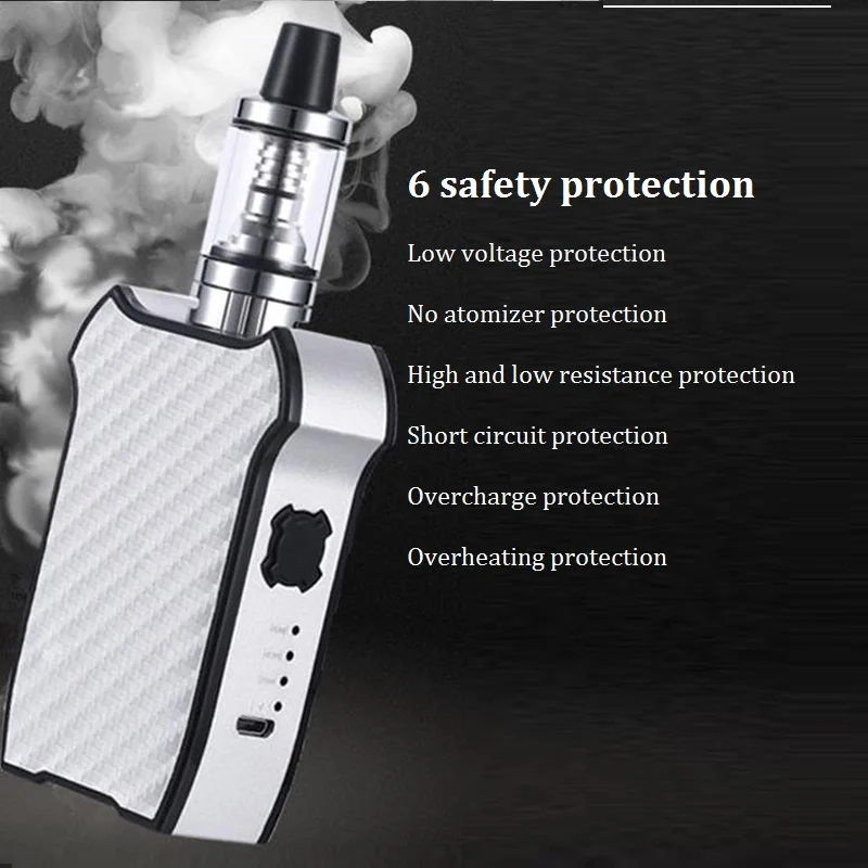 Низкая цена электронный вейп сигареты Starter Kit мех поле Vape Mod паров 80 Вт электронная