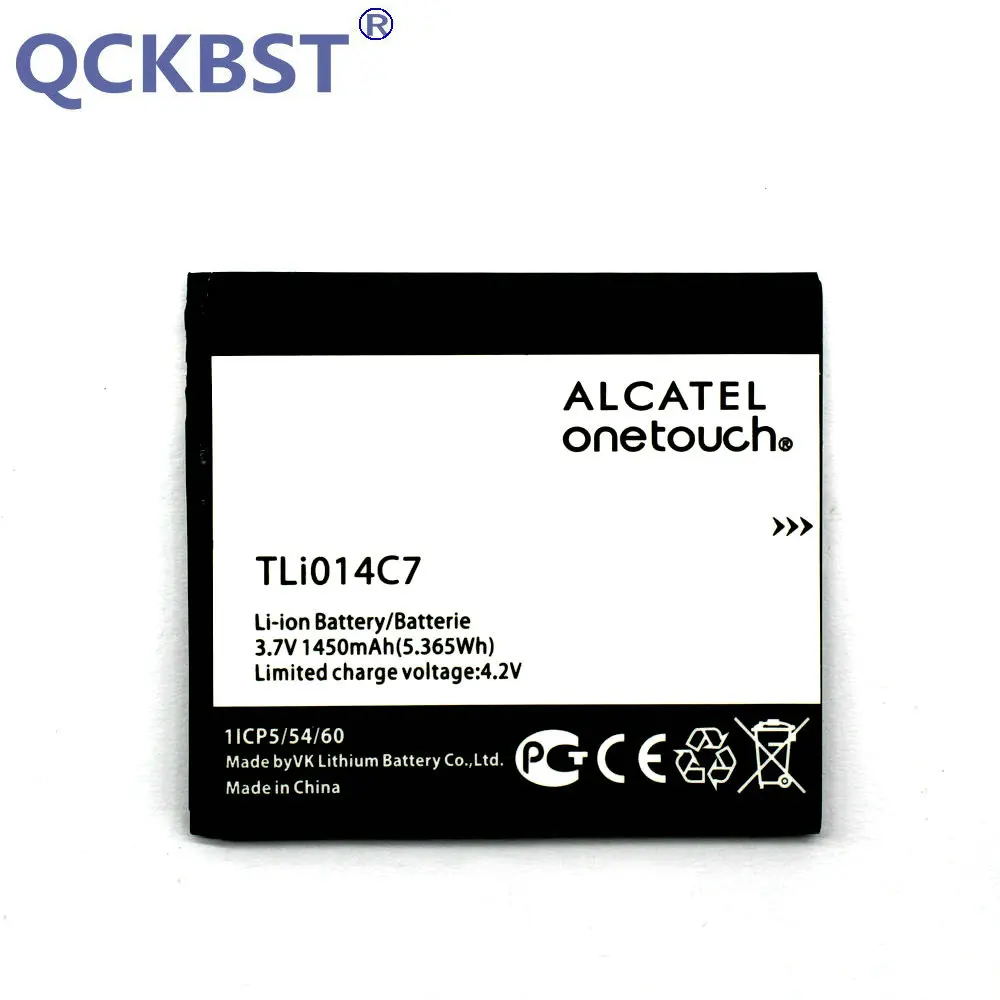 QCKBST TLi014C7 батарея для Alcatel OneTouch Pixi First 4024D 4," телефон Высокое качество 1450 мАч батарея код отслеживания