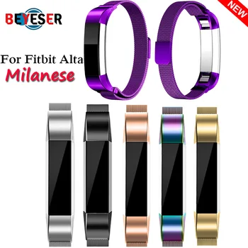 

Metal High Quality Wristband Replacement Strap Wrist Band Belt for Fitbit Alta Bracelet HR Monitor Smart Watch Accessories