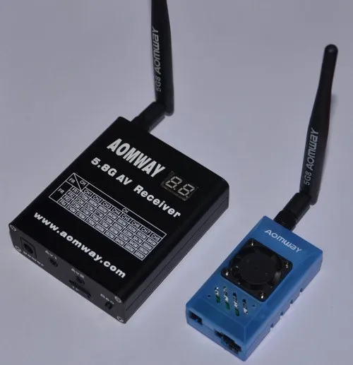 Aomway V4 1000 мВт 5 8G 32CH передатчик и 64CH приемник комплект с DVR для FPV Wireless RX + TX | Игрушки
