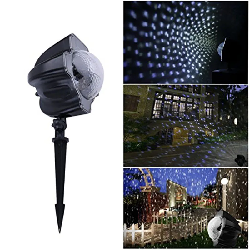 

LED Snowfall outdoor Night Light Projector Snowfall garden light LED Projection lawn Light Show for Halloween