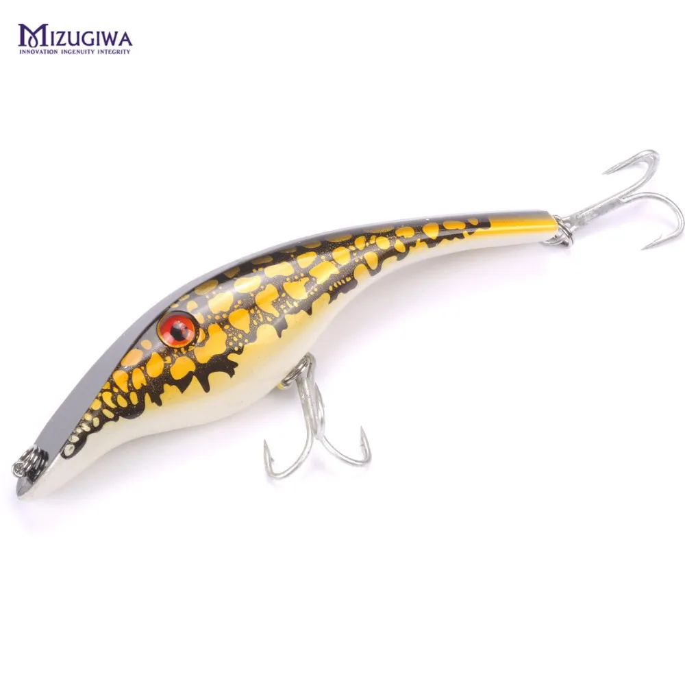 

Zalt Pike Undberg Stalker Jerkbait Musky Muskie Pike Bass Lure 140mm 42g Bait Wobbler 3D Eyes Floating Crank Jerk Troll