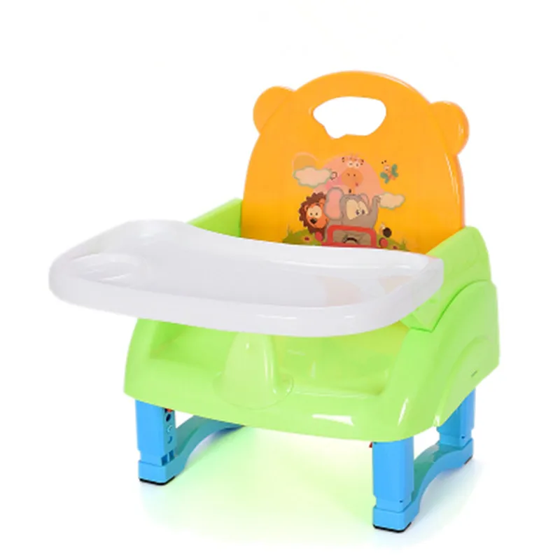 Kids booster seats can fold portable baby highchair dinner feeding chairs for 6M-36M