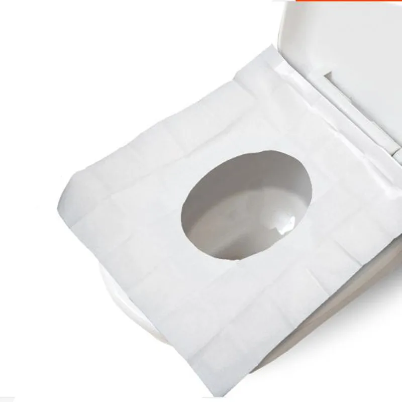 Waterproof Disposable Paper Toilet Seat Covers For Travel Campingin
