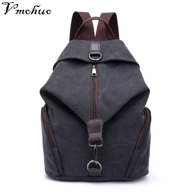 VMOHUO Vintage Canvas Women Backpacks Fashion Travel Backpack for Teenager Girls Student School Bag Casual Rucksack Female 2018 VMOHUO Vintage Canvas Women Backpacks Fashion Travel Backpack for Teenager Girls Student School Bag Casual Rucksack Female 2018