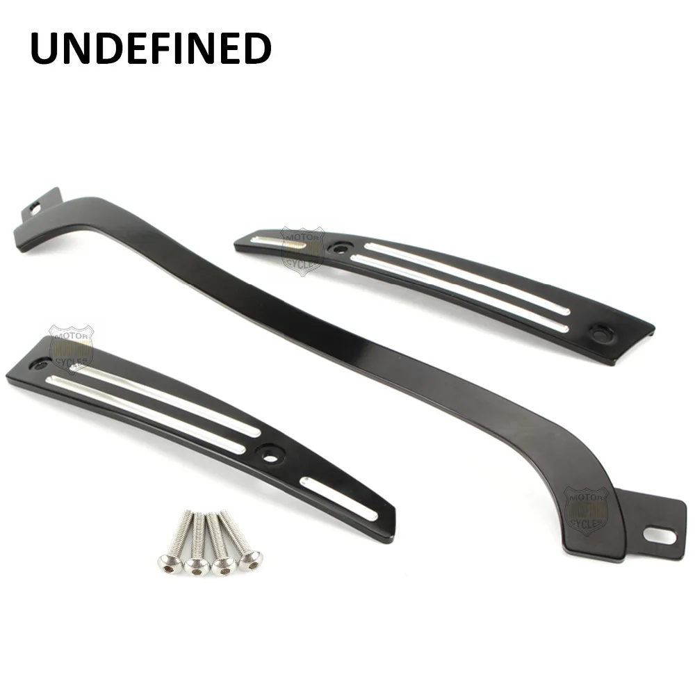 

Motorcycle Aluminum CNC Split Windshield Center w/ Side Trim Fit For Harley Davidson Road Glide FLTRX 2015 2016 2017 UNDEFINED