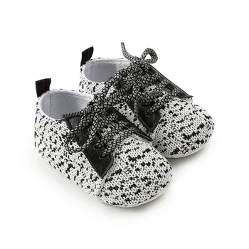

Fashion Lace-up Infant Shoes Newborn Baby Boy Girl Crib Shoes Sneakers Non-slip Toddler Baby Shoes 0-18 months.CX07C