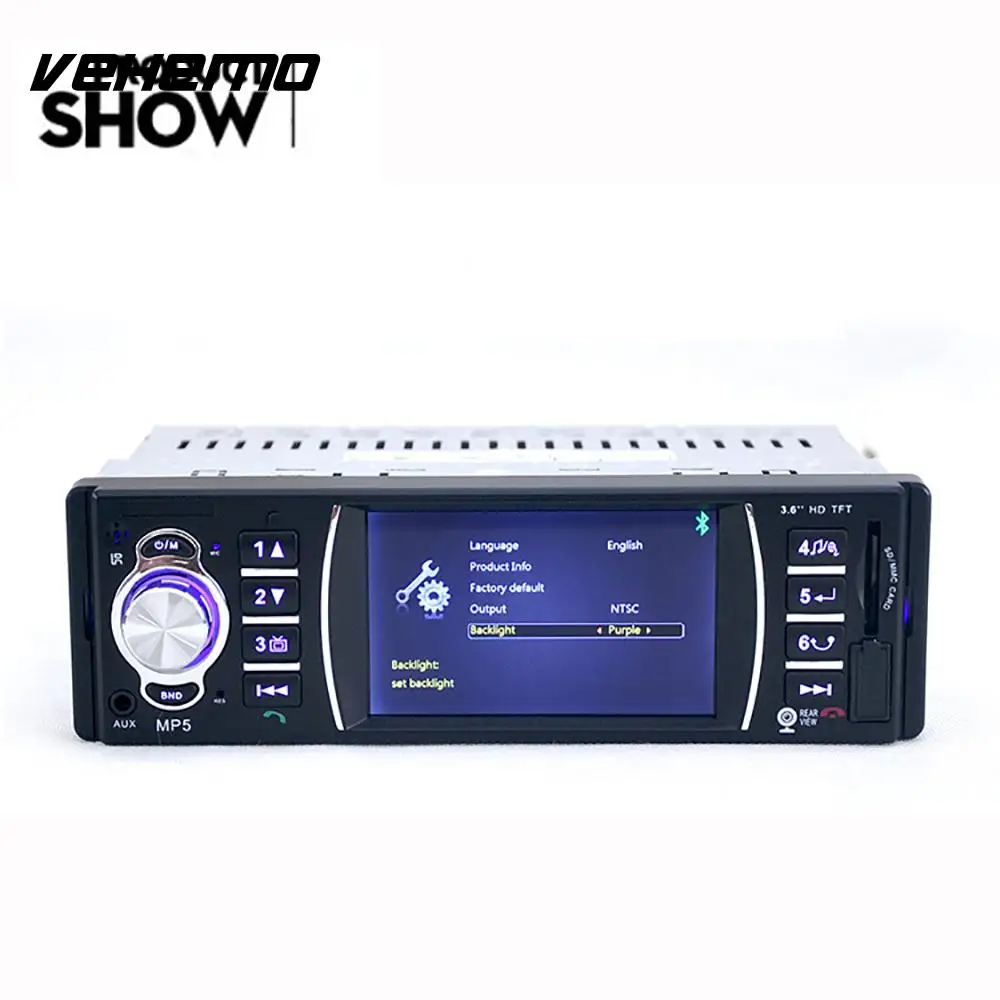 

Vehemo Steering Wheel Controls Car MP5 Audio Video Player MP5 Multimedia Player for Automobile Car Stereo Automotive for MP3