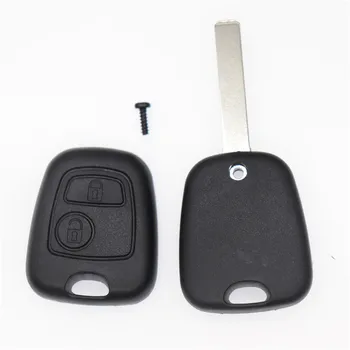 

AUTEWODE Remote Key Shell for CITROEN C1 C2 C3 Pluriel C4 C5 PEUGEOT 407 307 2 BTN Case Fob key blank housing 20pcs