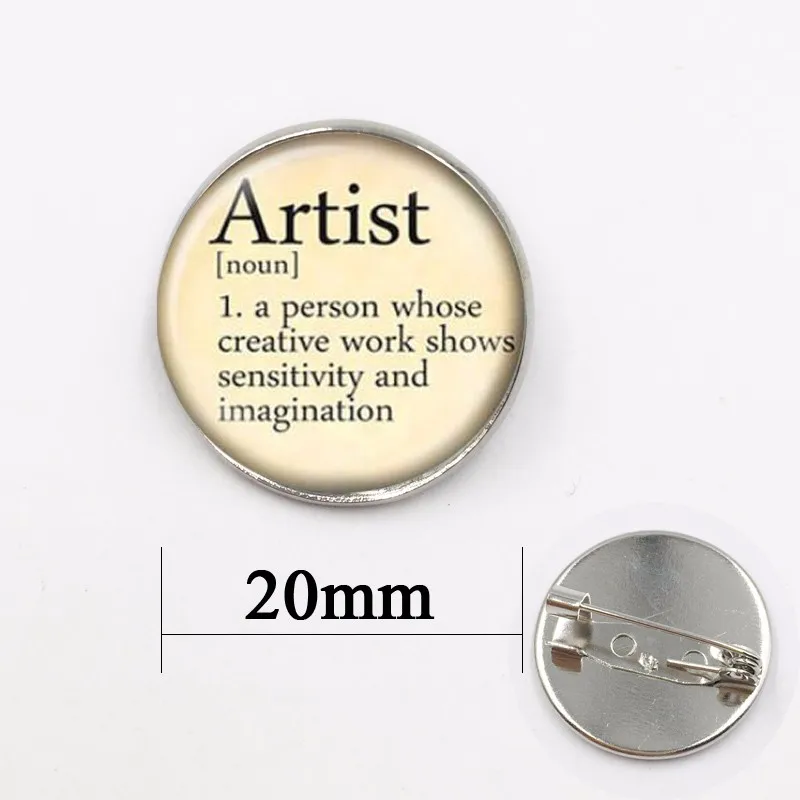 Silver brooch