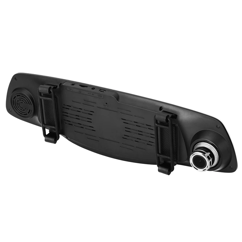 E-ACE Full HD 1080P Car Dvr Camera Avtoregistrator 5 Inch Rearview Mirror Digital Video Recorder Dual Lens Registrar Camcorder