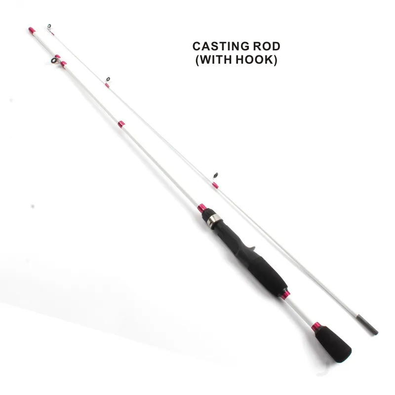 

LidaFish Brand 2019 New gun handle 1.5/1.68/1.8 white non-carbon M sea fishing 2 section bait fishing rod