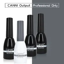 CANNI Gel Varnish 239 Color 15ml 62507 Odorless Organic Long Lasting Base Coat No-wipe Topcoat Reinforce UV LED Nail Gel Polish