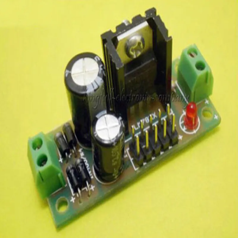 

L7812 Step Down 14.5V-35V to 12V Buck Converter DIY Kit Power Supply Module Electronic Fun Kit