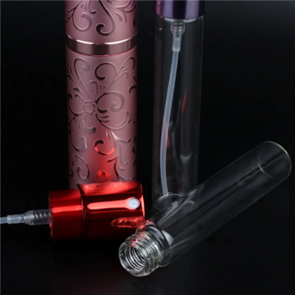 Mini 10ML Portable Spray Bottle Refillable Empty Perfume Atomizer Spray Bottles Travel Accessories Scent Pump Cosmetic 3