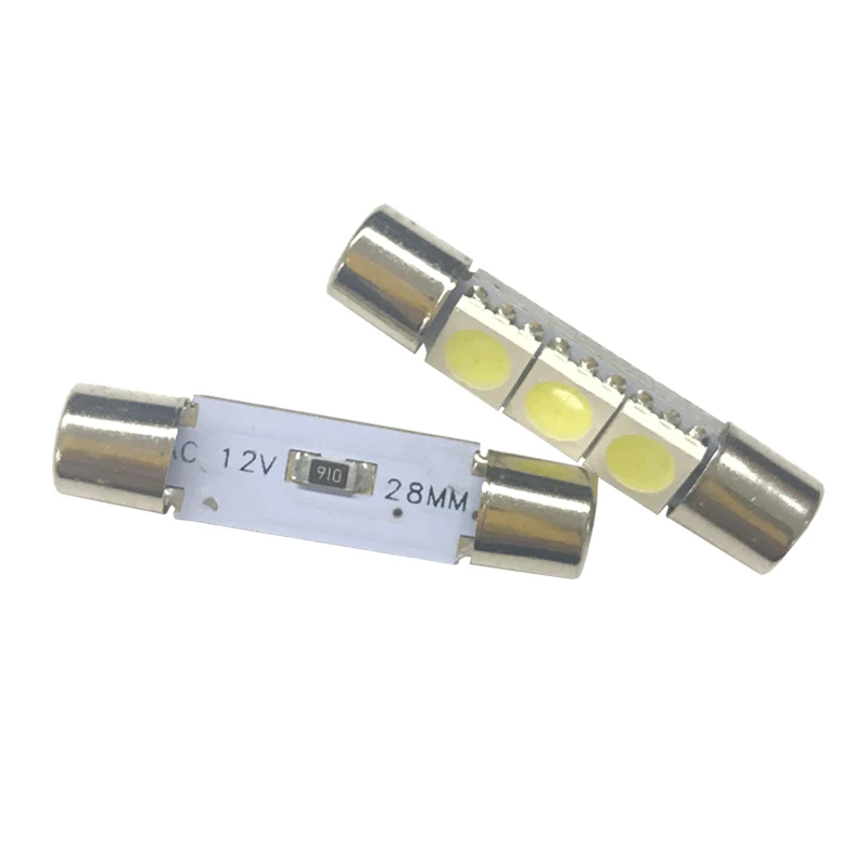 4x29 мм 6614F/6641/6614/F30 WHP/светодиодные интерьерные лампы для автомобиля солнцезащитный