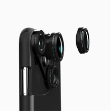 

Fisheye Optical Mobile Phone Lens For Apple CPL Macro Angle HD Polarizer Filter Camera+Phone Case Cover For iPhone 6S 7 8 Plus