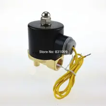 1 шт 2w-040-10 220vac 3/" Электрический электромагнитный Клапан Вода Воздух N/C NC нормально закрытый