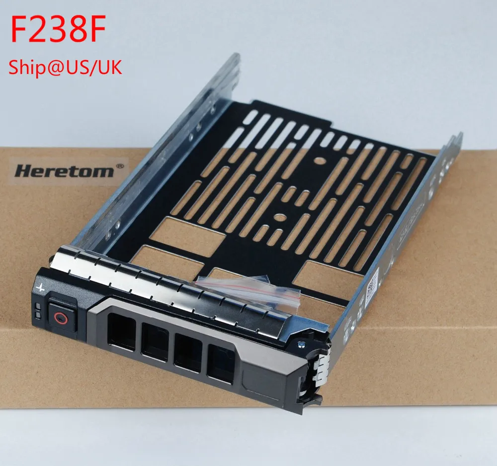 

3.5" SAS/ SATA Tray Hard Drive Caddy 0F238F G302D X968D F238F For DELL R310 R410 R510 R610 R710 HDD Caddy Bracket