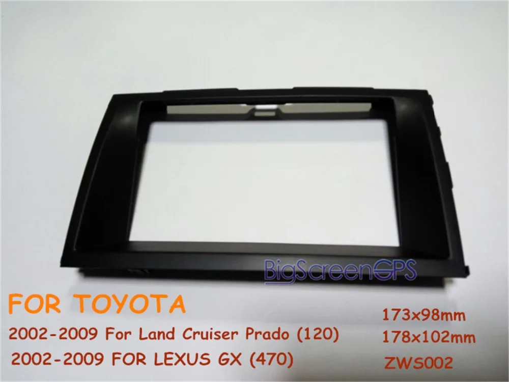 Радиоприемник Bigscreen для Toyota Land Cruiser Prado DVD устанавливаемая рамка LEXUS GX 470 лицевая
