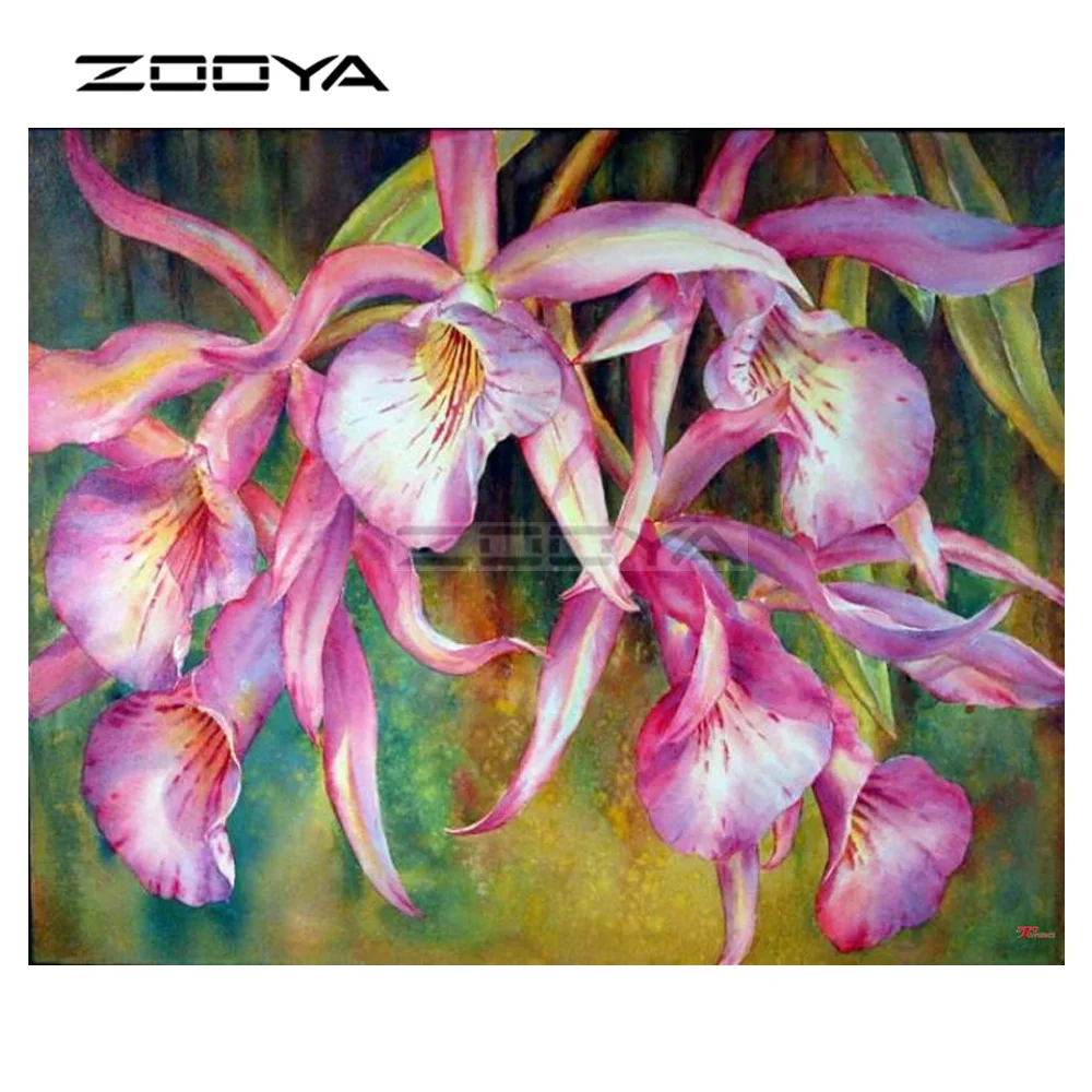 Zooya Bricolage Diamant Broderie Diamant Peinture Rêve Fleur