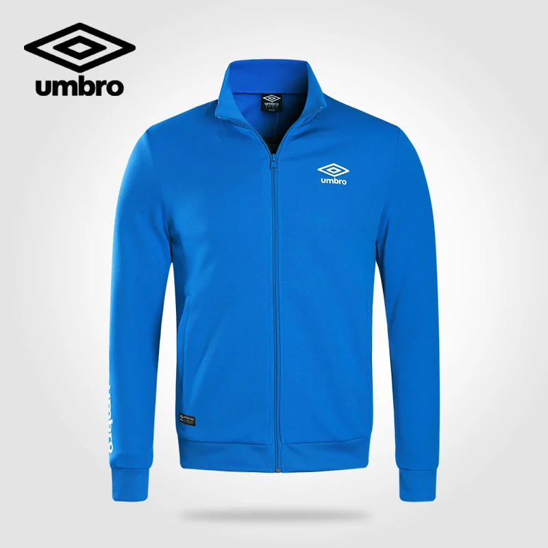 Umbro Men's Solid Color Warm Coats Breathable Elastic Coat Umbro Zipper