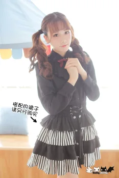 

Princess sweet lolita shirt gothic lolita long-sleeved chiffon shirt and white shirts Dolley-0003