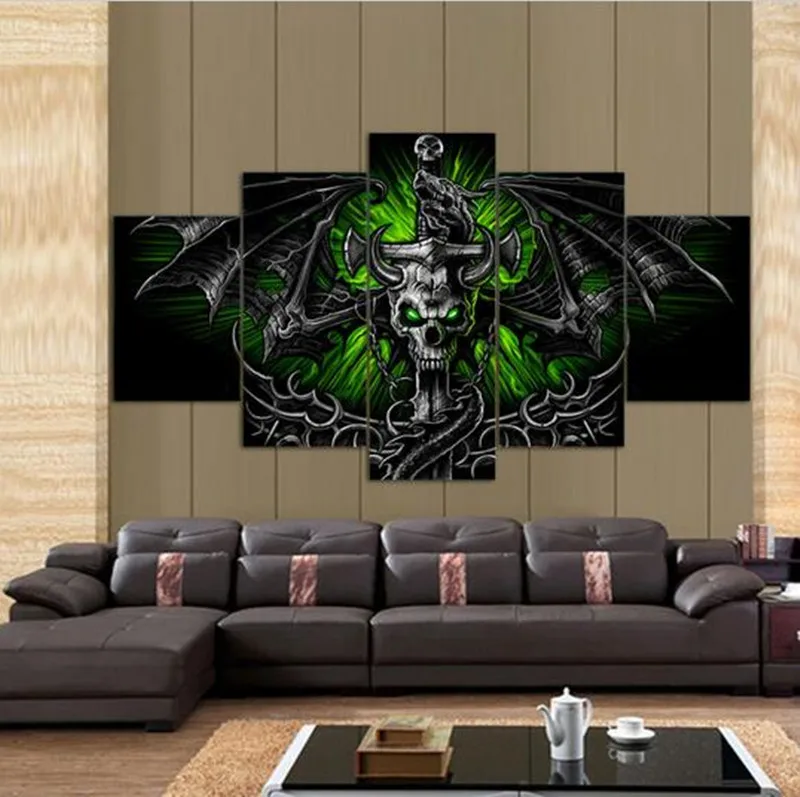 

5pcs Full square Diamond Embroidery,Skull dragon,3D Diamond Painting,Cross Stitch,wedding Decoration,DIY Diamond Mosaic Kits ,