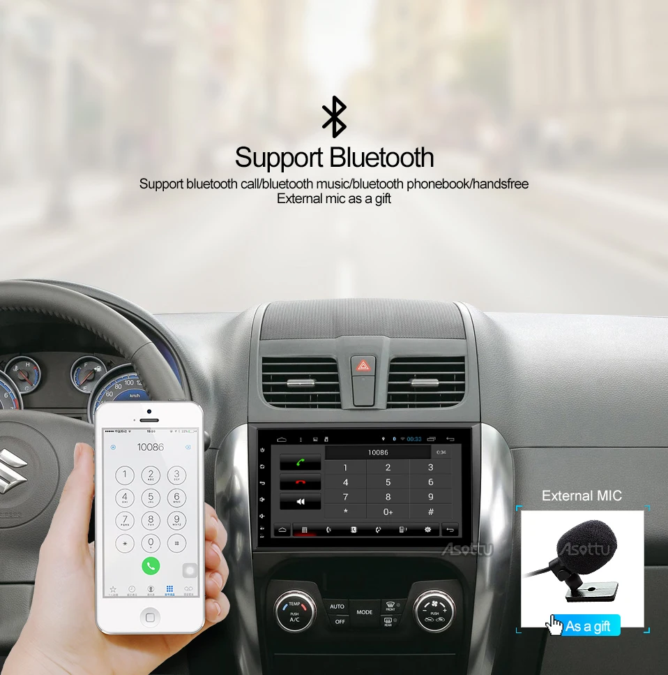 Perfect Asottu CTY9060 car dvd gps  for Suzuki SX4 3G wifi gps navigation car radio video audio player car stereo 2 din gps player 6