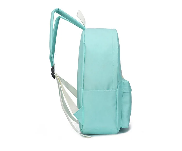 Модный нейлоновый рюкзак с милым принтом облака, школьные сумки для подростков, повседневный Детский рюкзак, дорожные сумки