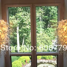 Молочно-белый арт-деко люстра бра