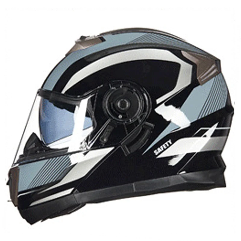 GXT зимний модульный мотоциклетный шлем Vcoros Анти-туман солнцезащитный козырек флип-ап гоночный мото rbike шлем Мужской Полный лицевой Мото шлем