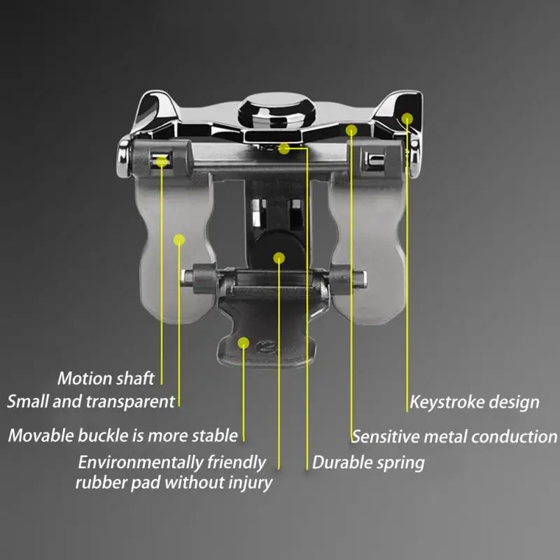 Телефон игровой триггер для мобильных телефонов пожарная кнопка ручка для L1R1 для шутера контроллер PUBG