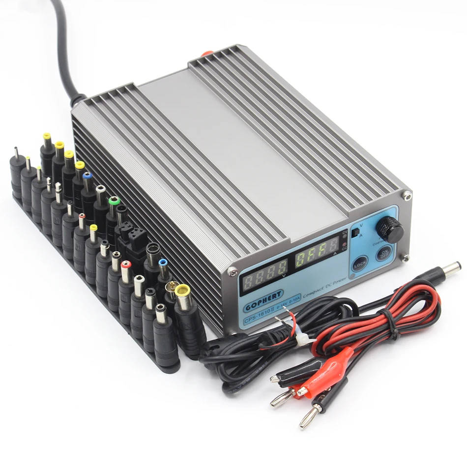 

Mini CPS1610 Precision DC Power Supply OVP/OCP/OTP Low Power 16V 10A EU 110V-220V 0.01V/0.01A DC conversion head
