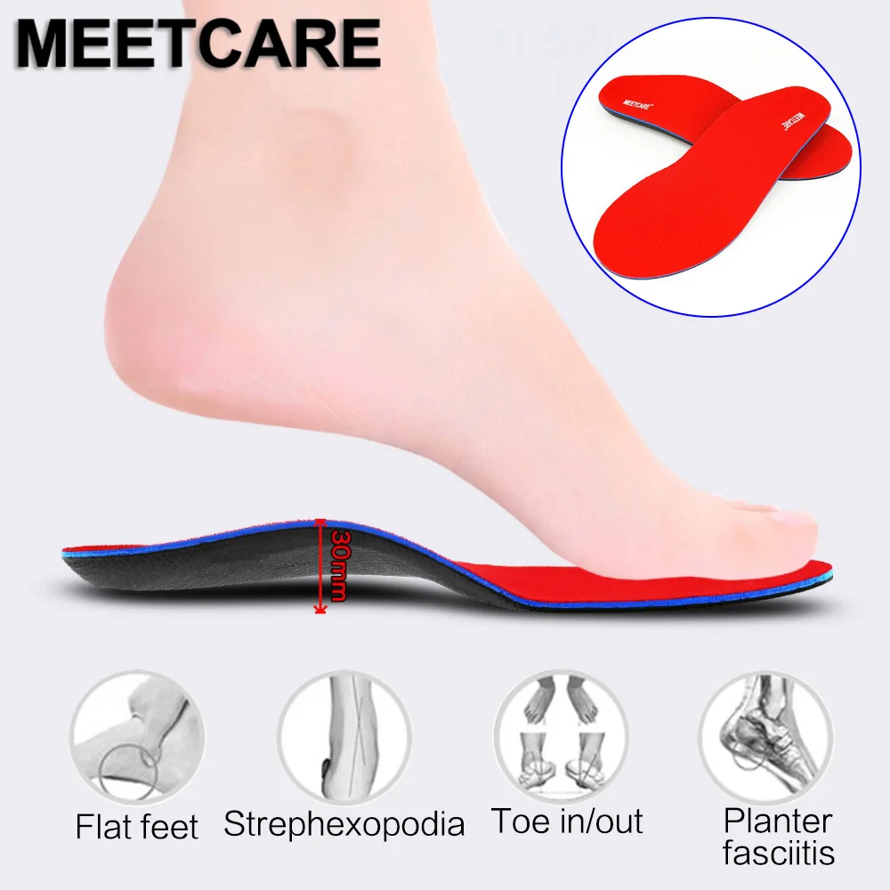 Plantillas Niños Pies Planos Kids Orthopedic Insoles Flat Foot Arch Support