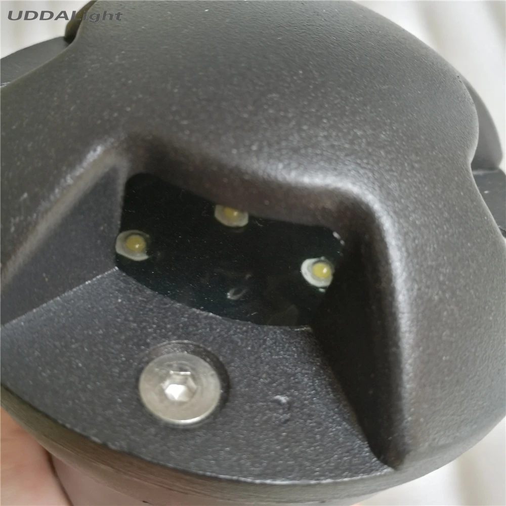 Conduziu a Luz à Terra Subterrânea 2 3 4 Iluminação Lateral 100*90mm Preto Ip67 Jardim Ac12v 5w 1 - 19 Ac12v conduziu a luz subterrânea 5w 1