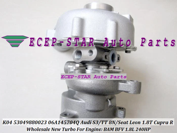 K04 53049880023 53049700023 06A145704Q TURBO Turbocharger For Audi S3 TT 8N Seat Leon 1.8T Cupra R BAM BFV 1.8L 240HP