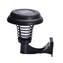 Москитный репеллент на солнечных батареях Светодиодный светильник вредитель ошибка ловушка для насекомых Zapper Москитная лампа садовая лужайка ловушка для насекомых Zapper KillerPath светильник