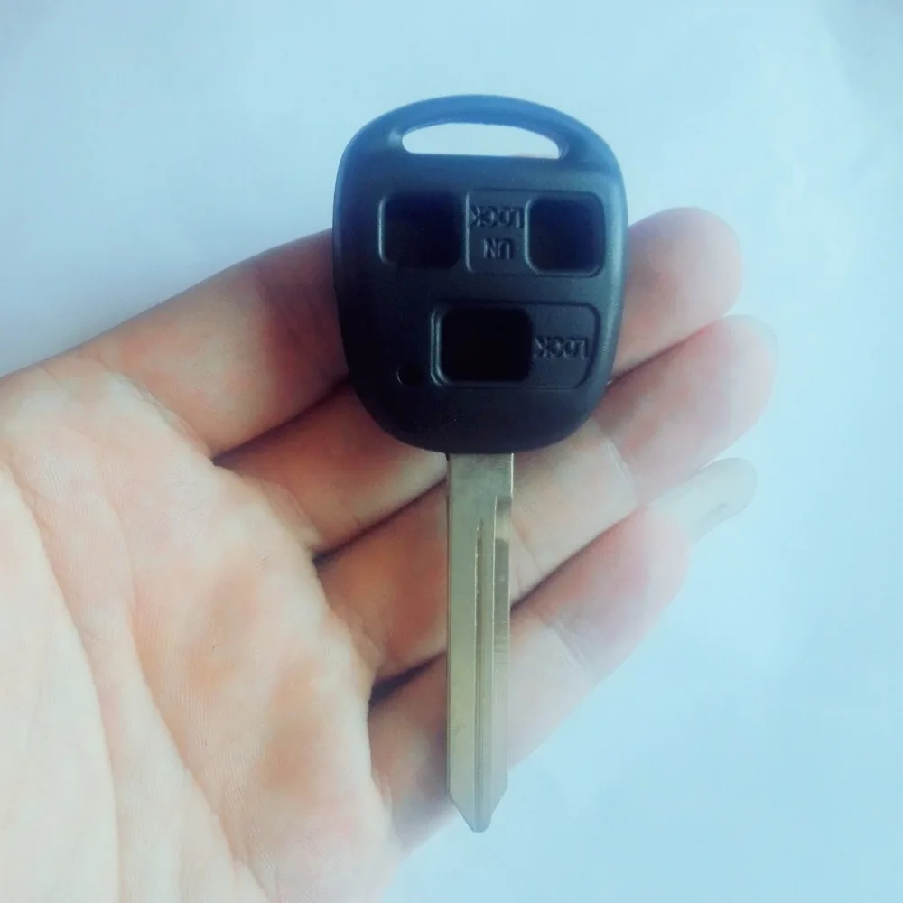 

Without LOGO 3 Button Car Key Shell for Toyota YARIS COROLLA RAV4 KEY FOB REMOTE CASE TOY47