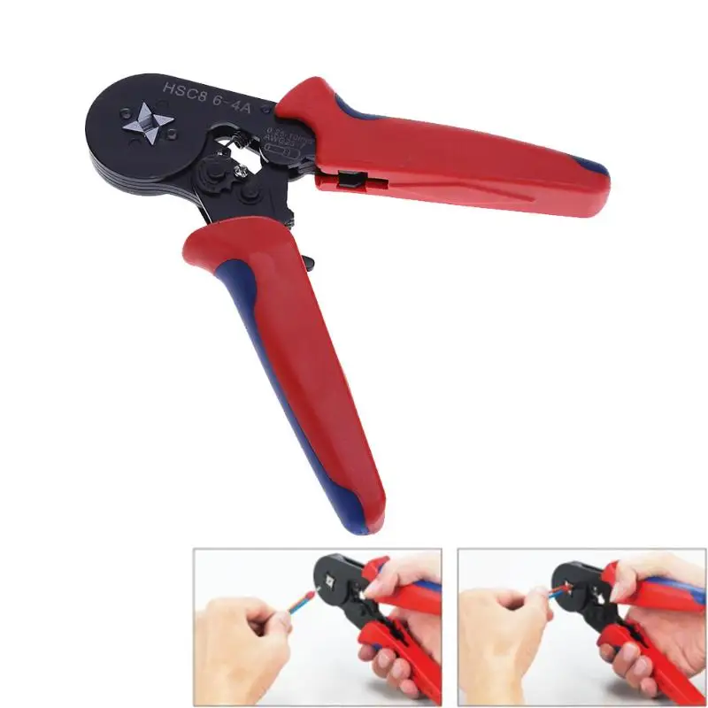 Mini Type Self Adjustable Crimping Pliers Wire Stripper Hand Tool Terminal