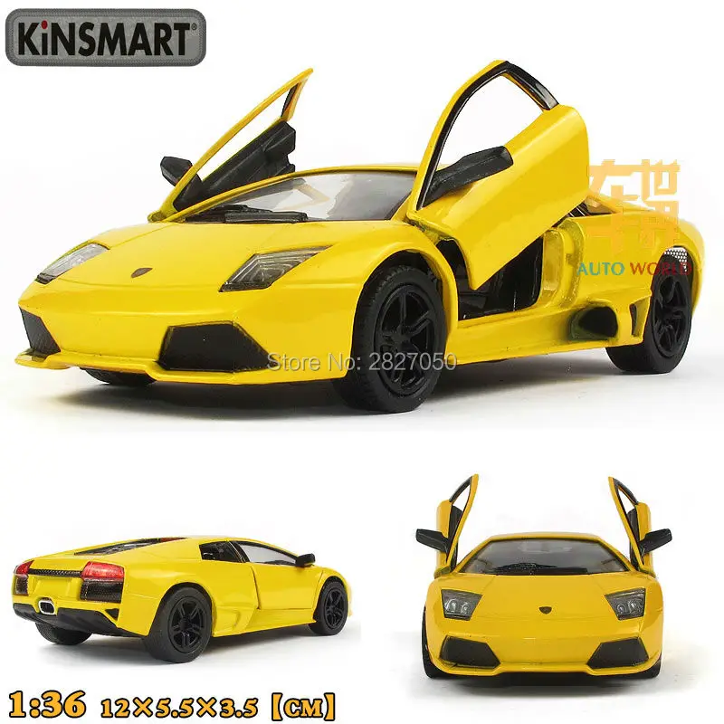 4 цвета крутой Kinsmart 1:32 LP640 спортивный автомобиль сплава модель оттягивать назад игрушечный автомобиль как подарок для ребенка